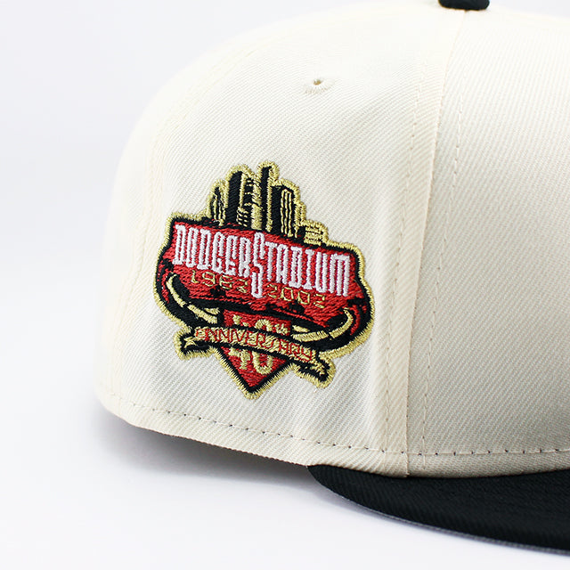 ニューエラ キャップ 59FIFTY ロサンゼルス ドジャース MLB 40TH ANNIVERSARY GREY BOTTOM FITTED CAP CHROME