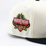 ニューエラ キャップ 59FIFTY ロサンゼルス ドジャース MLB 40TH ANNIVERSARY GREY BOTTOM FITTED CAP CHROME