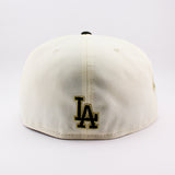 ニューエラ キャップ 59FIFTY ロサンゼルス ドジャース MLB 40TH ANNIVERSARY GREY BOTTOM FITTED CAP CHROME