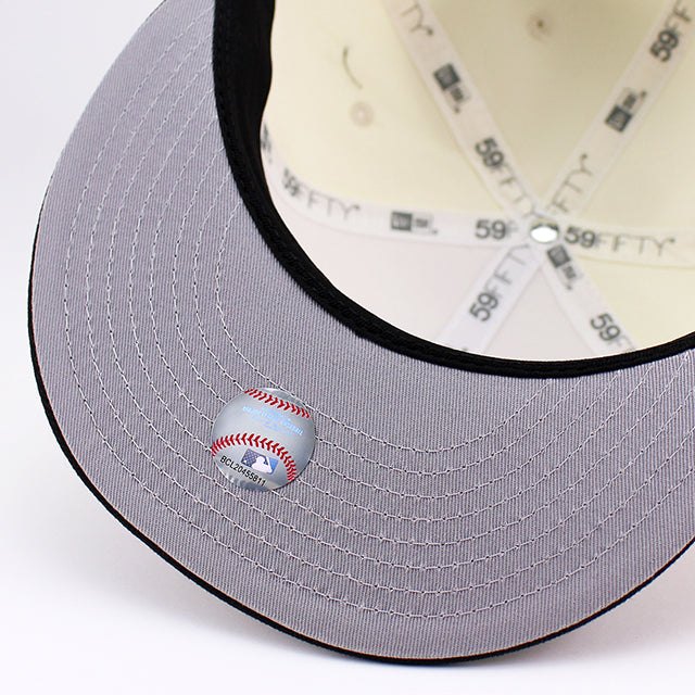 ニューエラ キャップ 59FIFTY ロサンゼルス ドジャース MLB 40TH ANNIVERSARY GREY BOTTOM FITTED CAP CHROME