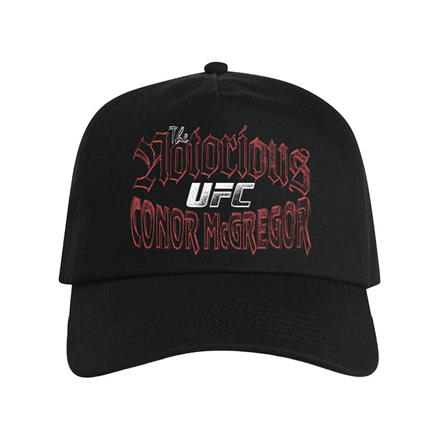 コナー マクレガーモデル 海外取寄 UFC スナップバックキャップ VINTAGE PROFILE SNAPBACK CAP BLACK