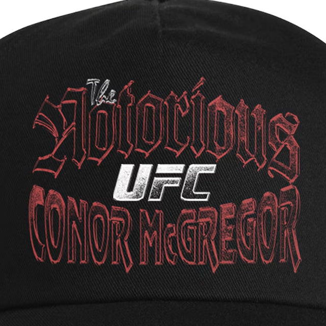 コナー マクレガーモデル 海外取寄 UFC スナップバックキャップ VINTAGE PROFILE SNAPBACK CAP BLACK