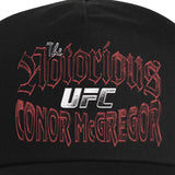 コナー マクレガーモデル 海外取寄 UFC スナップバックキャップ VINTAGE PROFILE SNAPBACK CAP BLACK