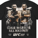 コナー マクレガー vs マックス フォロウェイモデル海外取寄 UFC Tシャツ MUTCH UP T-SHIRT BLACK