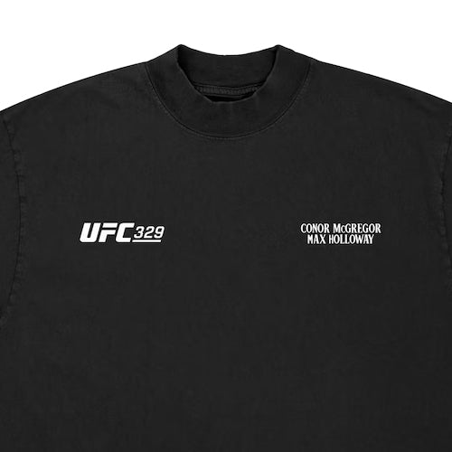 コナー マクレガー vs マックス フォロウェイモデル海外取寄 UFC Tシャツ MUTCH UP T-SHIRT BLACK