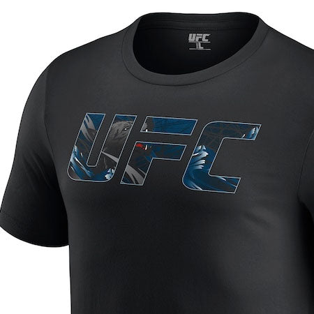 カムザット チマエフモデル 海外取寄 UFC Tシャツ UNIVARLED T-SHIRT BLACK