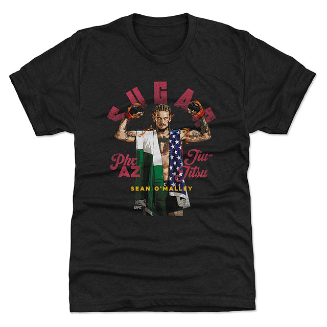 ショーン オマリーモデル 海外取寄 UFC Tシャツ 500 LEVEL TRI-BLEND T-SHIRT HEATHER BLACK