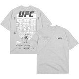 海外取寄 UFC320 Tシャツ VEGAS VIEW BOXY T-SHIRT GREY