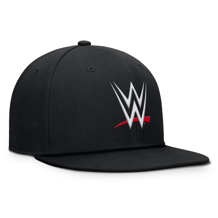 WWE AUTHENTIC キャップ WWE LOGO MID-CROWN SNAPBACK CAP BLACK