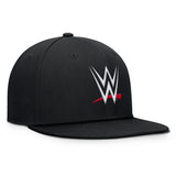 WWE AUTHENTIC キャップ WWE LOGO MID-CROWN SNAPBACK CAP BLACK