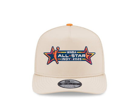 海外取寄 ニューエラ キャップ スナップバック 2025 WNBA ALL STAR GAME LOGO A-FRAME 9FIFTY SNAPBACK CAP WHITE