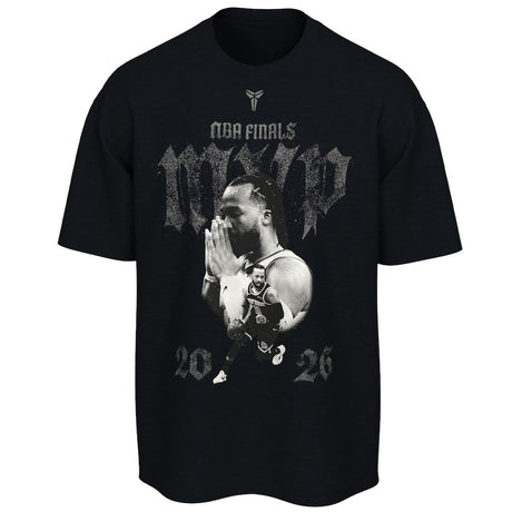 53年振りNBAファイナル優勝 ジェイレン ブランソンモデル 海外取寄 ナイキ Tシャツ ニューヨーク ニックス 2026 NBA FINALS MVP T-SHIRT BLACK
