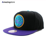 ミッチェル＆ネス スナップバック キャップ フィラデルフィア 76ERS NBA AQUA PURPLE SNAPBACK CAP BLACK PURPLE