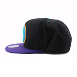 ミッチェル＆ネス スナップバック キャップ フィラデルフィア 76ERS NBA AQUA PURPLE SNAPBACK CAP BLACK PURPLE