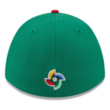ニューエラ キャップ 39THIRTY M-CROWN WBC メキシコ 2026 WORLD BASEBALL CLASSIC CLASSIC FLEX FIT CAP GREEN RED
