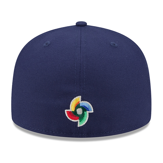 ニューエラ キャップ 59FIFTY WBC 韓国 2026 WORLD BASEBALL CLASSIC FITTED CAP NAVY