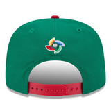 ニューエラ キャップ 9FIFTY A-FRAME WBC メキシコ 2026 WORLD BASEBALL CLASSIC SNAPBACK CAP GREEN RED