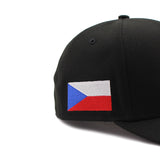 ニューエラ キャップ 9FORTY M-CROWN A-FRAME WBC チェコ 2026 WORLD BASEBALL CLASSIC SNAPBACK CAP BLACK WHITE