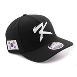 ニューエラ キャップ 9FORTY M-CROWN A-FRAME WBC 韓国 2026 WORLD BASEBALL CLASSIC SNAPBACK CAP BLACK WHITE