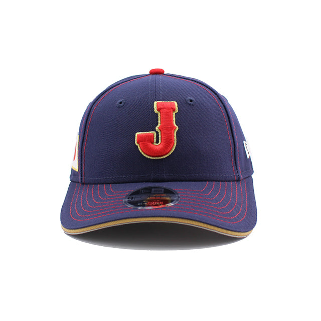 2026 ワールドベースボールクラシックモデル 子供用 ニューエラ 9FORTY M-CROWN スナップバック 日本 2026 WORLD BASEBALL CLASSIC CHILD SNAPBACK CAP NAVY
