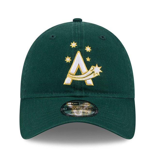 ニューエラ キャップ 9TWENTY ストラップバック WBC オーストラリア 2026 WORLD BASEBALL CLASSIC STRAPBACK CAP GREEN