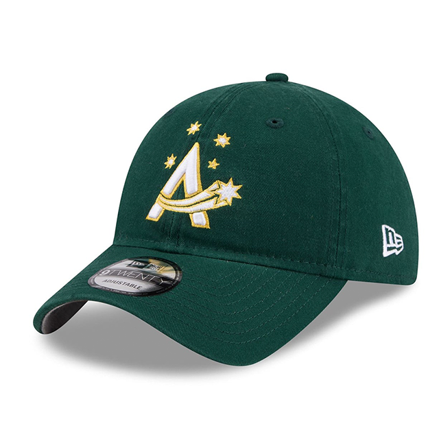 ニューエラ キャップ 9TWENTY ストラップバック WBC オーストラリア 2026 WORLD BASEBALL CLASSIC STRAPBACK CAP GREEN