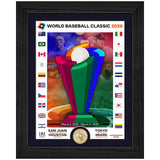 海外取寄 WBC 額入りコラージュフレーム 2026 WORLD BASEBALL CLASSIC BRONZE COIN PHOTO MINT