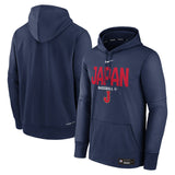 海外取寄 ナイキ WBC 日本代表 プルオーバーフーディー 2026 WORLD BASEBALL CLASSIC AUTHENTIC COLLECTION THERMA HOODIE NAVY