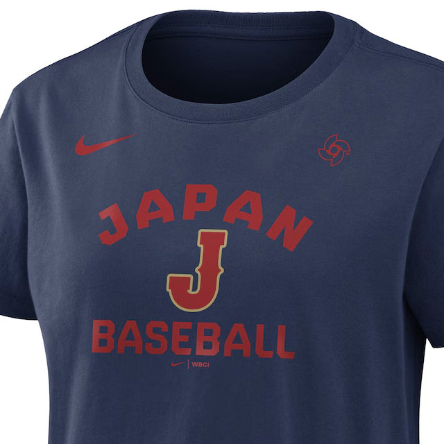 海外取寄 ナイキ WBC 日本代表 女性用 Tシャツ WOMEN'S 2026 WORLD BASEBALL CLASSIC MODERN T-SHIRT NAVY