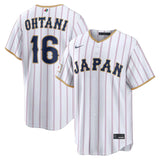 WBC 大谷翔平モデル 海外取寄 ナイキ レプリカユニフォーム 日本代表 2026 WORLD BASEBALL CLASSIC HOME STADIUM JERSEY WHITE