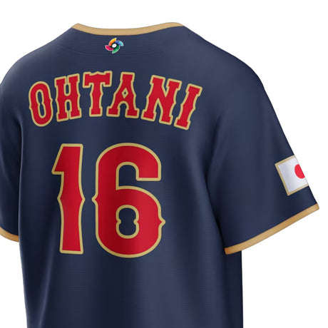 WBC 大谷翔平モデル 海外取寄 ナイキ レプリカユニフォーム 日本代表 2026 WORLD BASEBALL CLASSIC ROAD STADIUM JERSEY NAVY