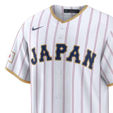 WBC 鈴木誠也モデル 海外取寄 ナイキ レプリカユニフォーム 日本代表 2026 WORLD BASEBALL CLASSIC HOME STADIUM JERSEY WHITE