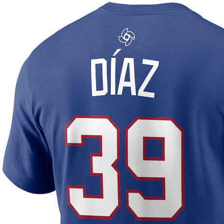 WBC エドウィン ディアスモデル 海外取寄 ナイキ Tシャツ プエルトリコ代表 2026 WORLD BASEBALL CLASSIC NAME&NUMBER T-SHIRT ROYAL BLUE