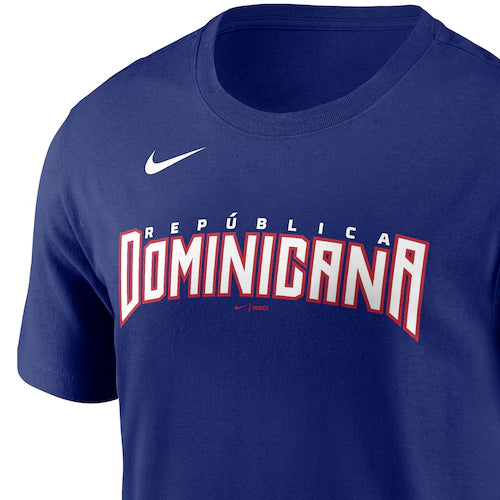 WBC ブラディミール ゲレーロ ジュニアモデル 海外取寄 ナイキ Tシャツ ドミニカ共和国代表 2026 WORLD BASEBALL CLASSIC NAME&NUMBER T-SHIRT ROYAL BLUE