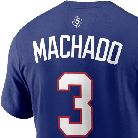 WBC マニー マチャドモデル 海外取寄 ナイキ Tシャツ ドミニカ共和国代表 2026 WORLD BASEBALL CLASSIC NAME&NUMBER T-SHIRT ROYAL BLUE