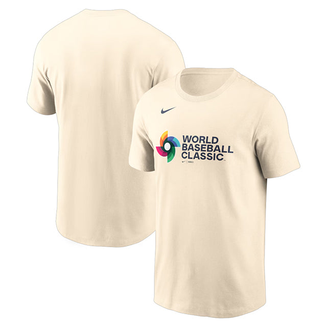 海外取寄 ナイキ WBC Tシャツ 2026 WORLD BASEBALL CLASSIC LOGO T-SHIRT CREAM