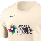 海外取寄 ナイキ WBC Tシャツ 2026 WORLD BASEBALL CLASSIC LOGO T-SHIRT CREAM