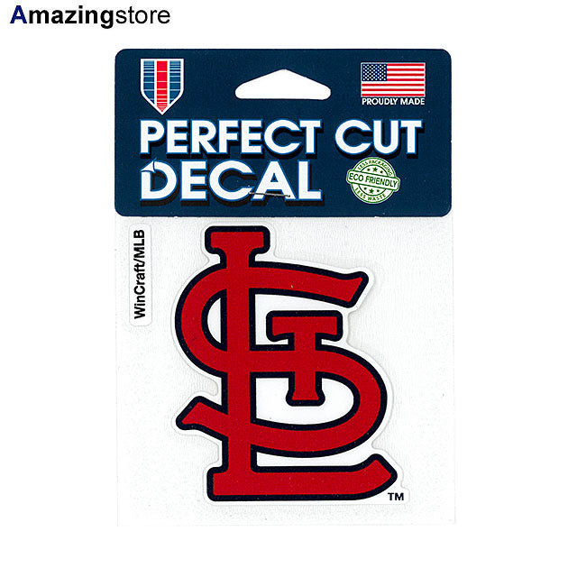 ウィンクラフト ステッカー セントルイス カージナルス MLB PERFECT CUT DECAL WINCRAFT ST.LOUIS CARDINALS f4701797