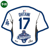予約販売 大谷翔平モデル 2025 ワールドシリーズチャンピオン ロサンゼルス ドジャース ネームアンドナンバー マグネット