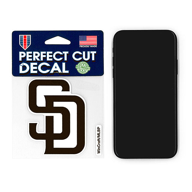 ウィンクラフト ステッカー サンディエゴ パドレス MLB PERFECT CUT DECAL WINCRAFT