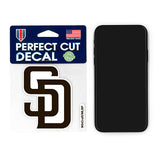 ウィンクラフト ステッカー サンディエゴ パドレス MLB PERFECT CUT DECAL WINCRAFT
