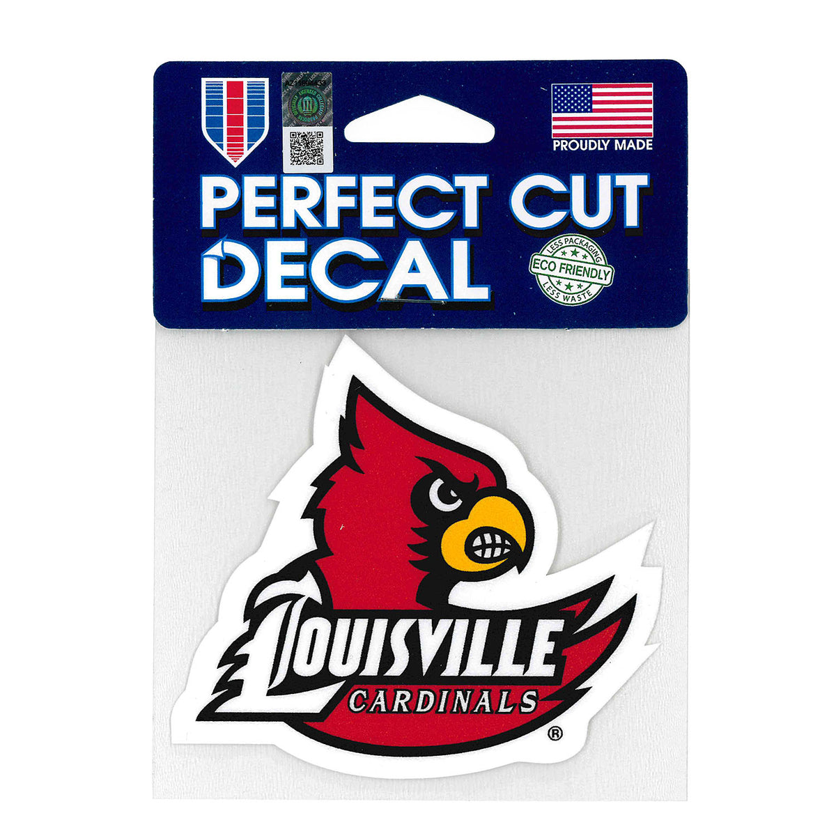 ウィンクラフト ステッカー ルイスビル カージナルス NCAA PERFECT CUT DECAL WINCRAFT LOUISVILLE CARDINALS