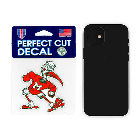 ウィンクラフト ステッカー マイアミ ハリケーンズ NCAA PERFECT CUT DECAL WINCRAFT