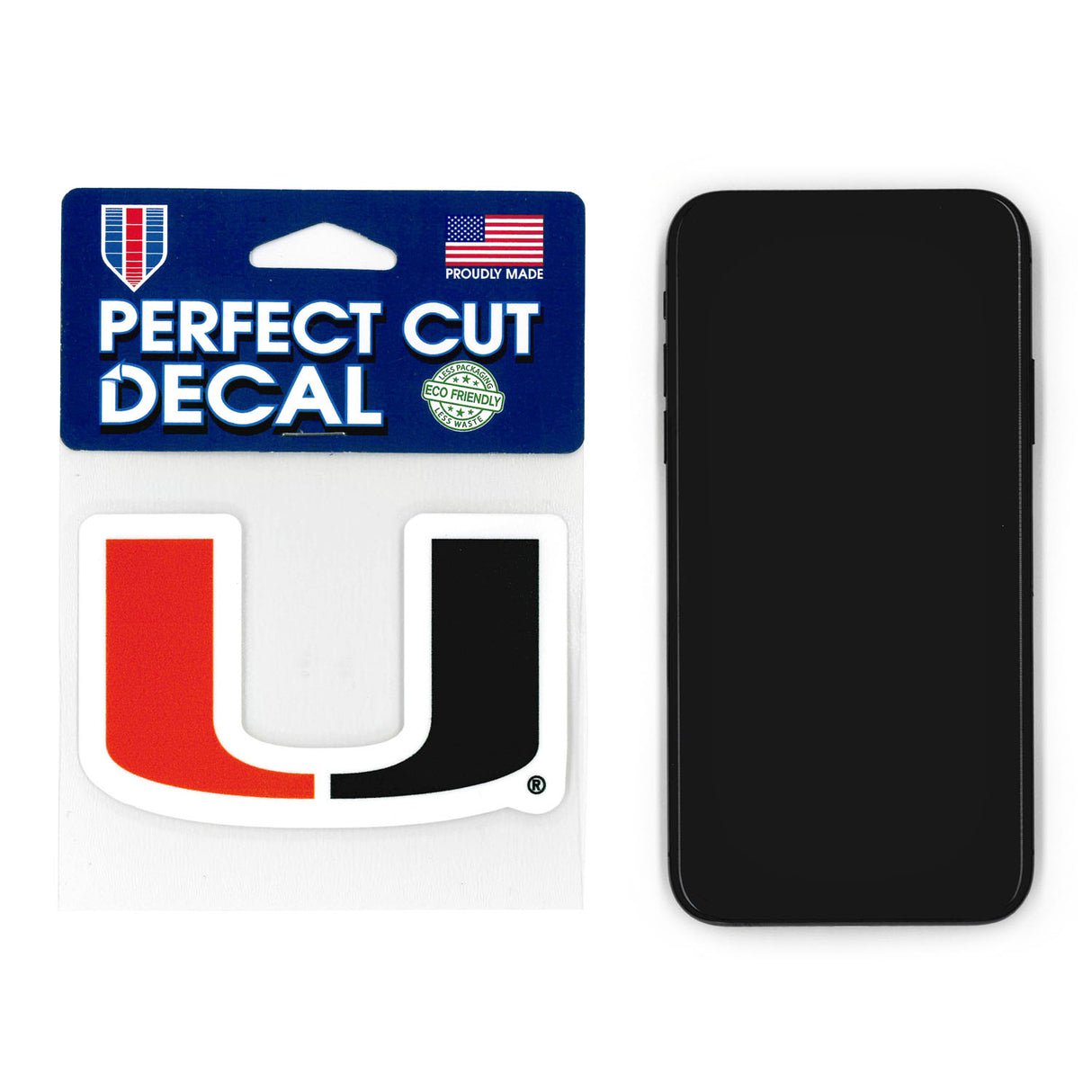 ウィンクラフト ステッカー マイアミ ハリケーンズ NCAA PERFECT CUT DECAL WINCRAFT MIAMI HURRICANES