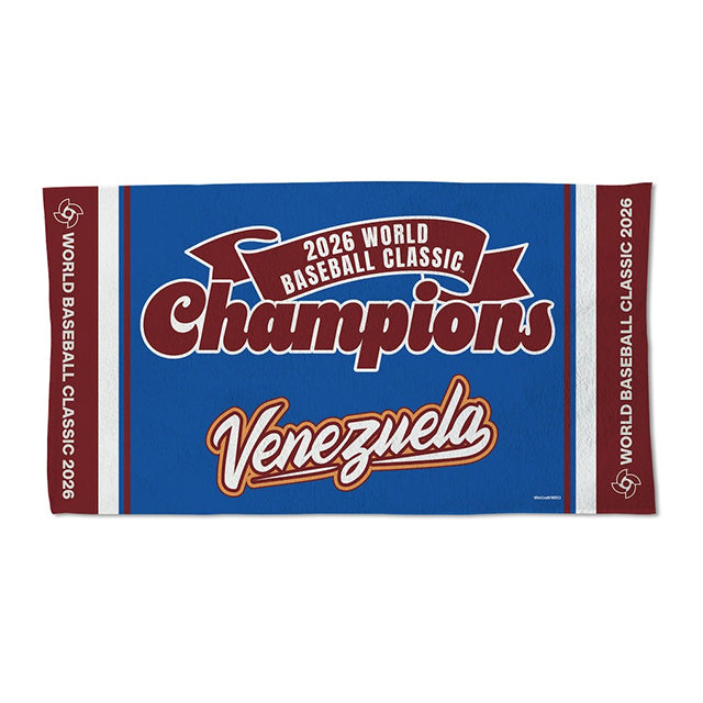 海外取寄 ウィンクラフト タオル ベネズエラ代表 WBC 2026 WORLD BASEBALL CLASSIC CHAMPIONS LOCKER ROOM SINGE-SIDED CELEBRATION TOWEL