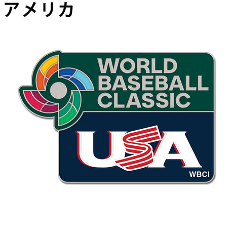 海外取寄 ウィンクラフト WBC ピンバッジ ピンズ 2026 WORLD BASEBALL CLASSIC COLLECTOR PIN