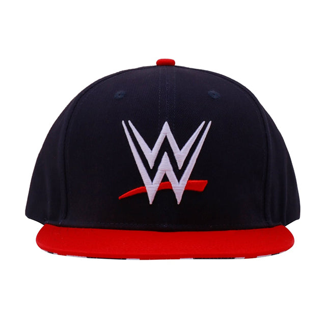 海外取寄 WWE AUTHENTIC キャップ WWE LOGO SNAPBACK CAP