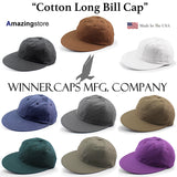 MADE IN USA ウィナーキャップス COTTON LONG BILL CAP