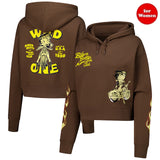 海外取寄 女性用 プルオーバーフーディ ベティ ブープ WOMEN'S BETTY BOOP FREEZE MAX CROPPED PULL OVER HOODIE BROWN