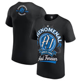 AJ スタイルズモデル 海外取寄 WWE AUTHENTIC Tシャツ PHENOMENAL T-SHIRT BLACK